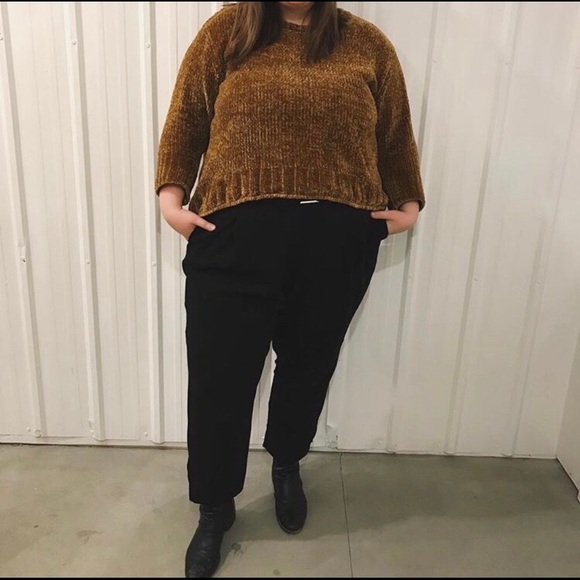 ASOS Curve Pants - Black Plus Size Trousers
